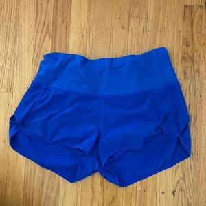 Lululemon Speed Up high rise shorts